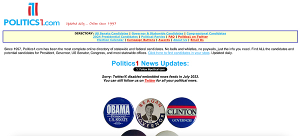 Ron Gunzburger's Politics1.com